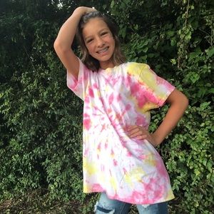 Custom tie dye tees